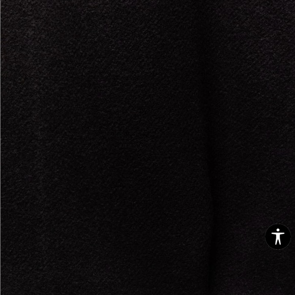 🌷SOLD 🌷ZARA Black Wool Blend Studded Double-Breasted Coat/Jacket | Medium | NWT - Picture 10 of 13